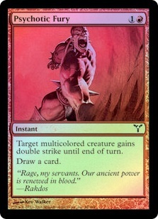 Psychotic Fury - Foil